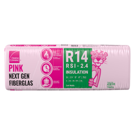 Owens Corning Next Gen R14 15"x47"x3.5" - 78.3 SqFt Bag