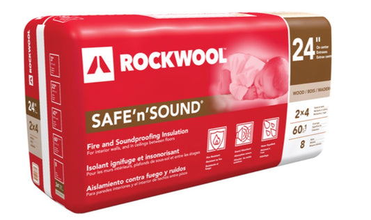 Rockwool Safe N Sound 23" - 60.06 SqFt