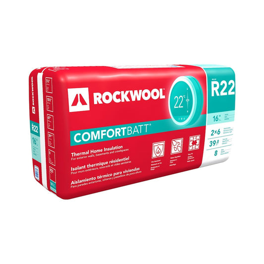 Rockwool Comfortbatt R22 16" 39.8 Sqft